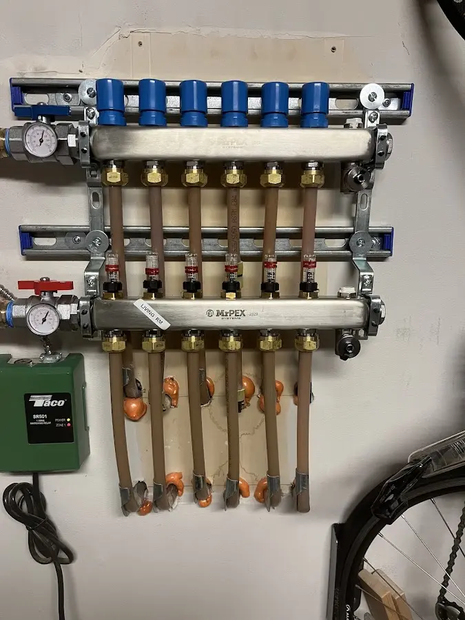 Plumber performing Leak Detection at a residential property in Princeton